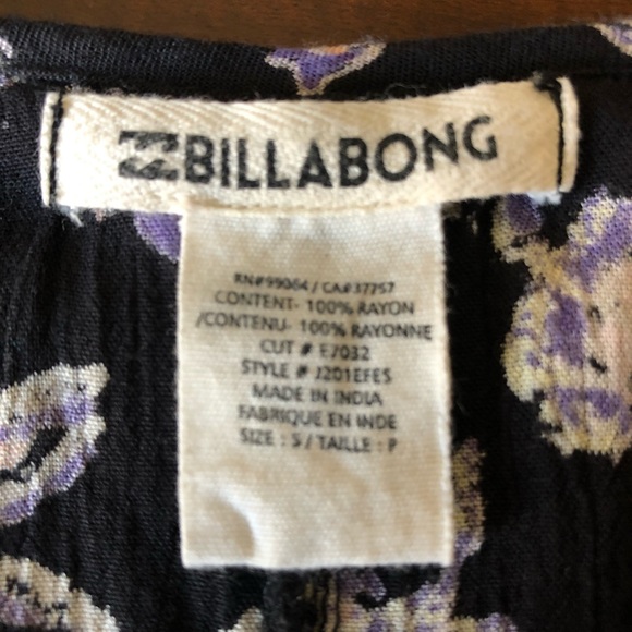 Billabong Floral Romper - Picture 3 of 3